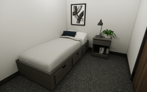 3 Drawer Captians Bed w Nightstand