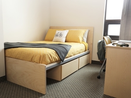 Alcove Bed with Storage