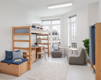 Belmont Betty Wiseman Hall Bedroom