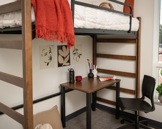Ferris State Griffin Bed Essentials Desk Pencil Drawer 2