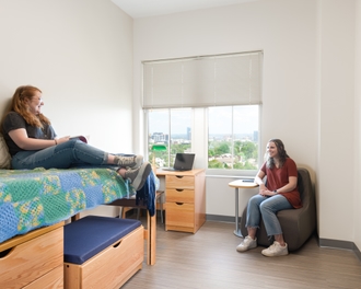 Nashville architectural photographer Ford Photographs Caldwell Dorm 003