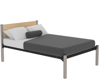 Maxwell Fixed Beds Steel Wood