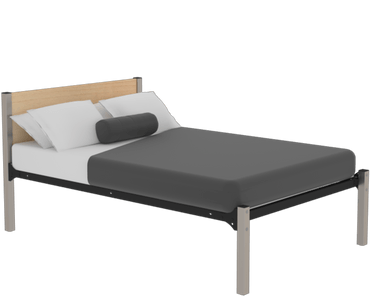 Maxwell Fixed Beds Steel Wood