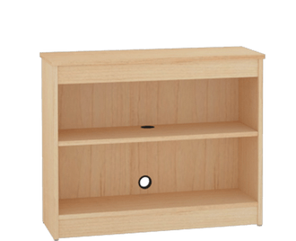 Media Collection Bookcase 1 Shelf