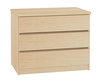 Essentials 3 Drawer Chest 2