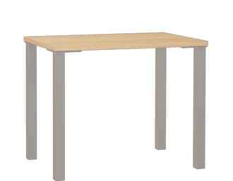 Essentials Metal Leg Desk