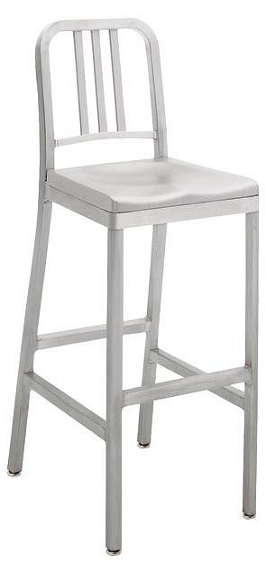 Siren Barstool Aluminum Seat