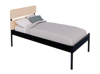 BABERPV4583 X TWIN XL OVERLAY PANEL HEADBOARD