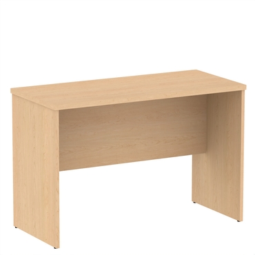 Essentials Basics Slab Leg Desk 2